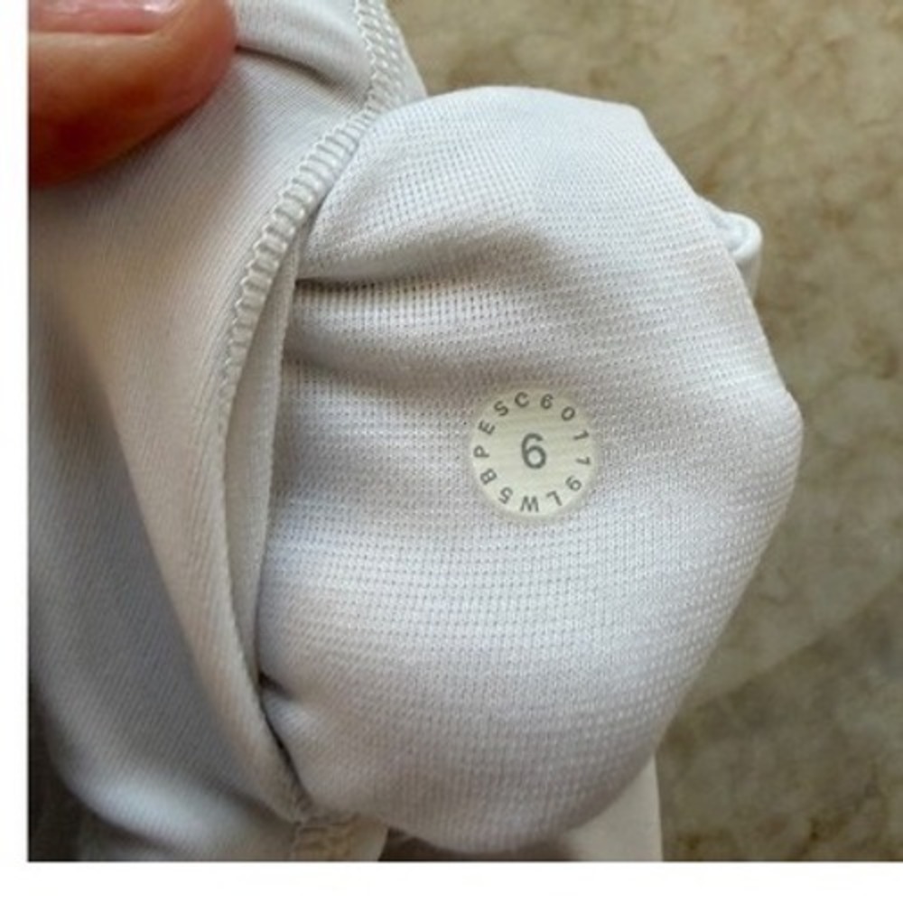 Lululemon White Size 6 Double Lined‎ Align 28" Tight - Picture 8 of 11